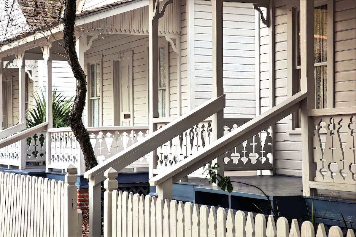 Historic Casitas or row houses used by cigar factory workers in the past
