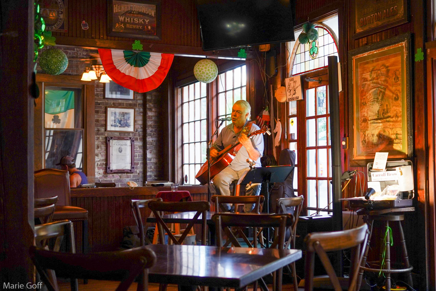 Carroll Brown at Tommy Condon's Restaurant Charleston