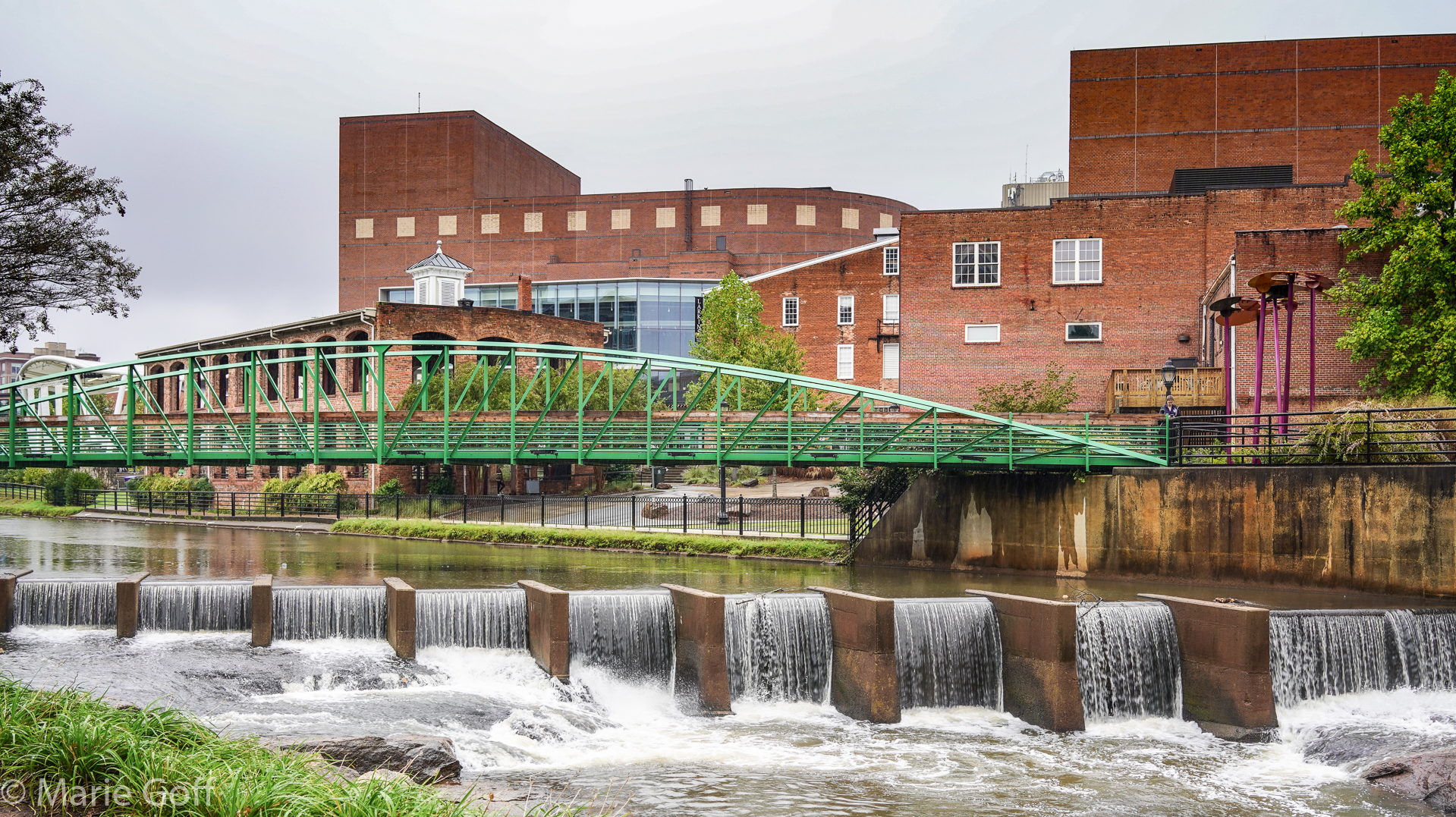 Eugenia Duke pedestrian bridge Greenville South Carolina