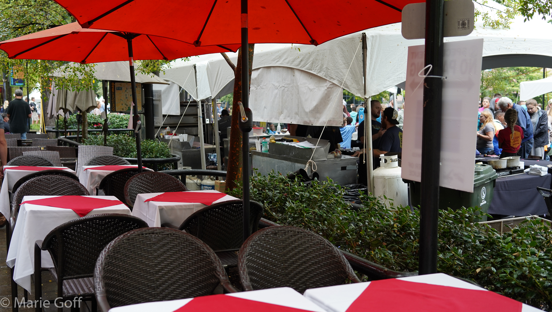 outdoor cafe