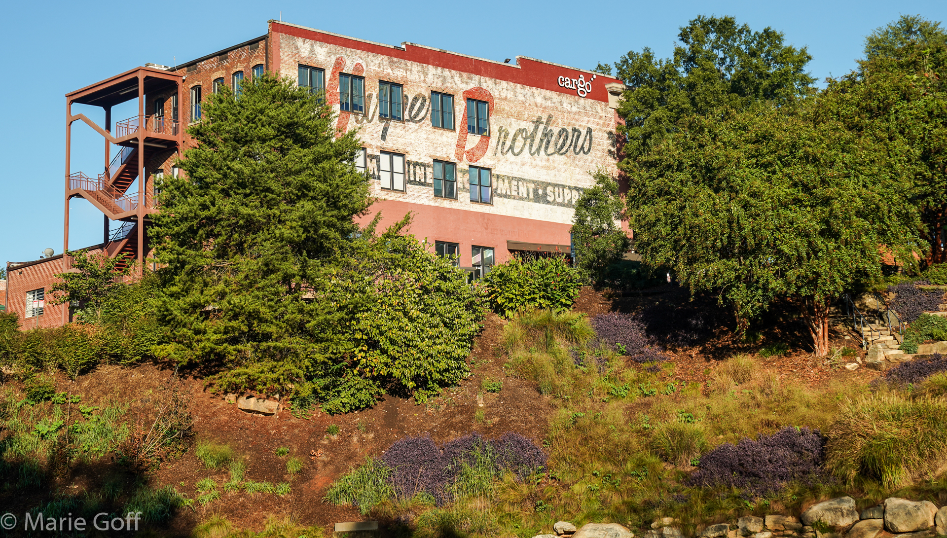 Ghost Sign in Greenville South Carolina