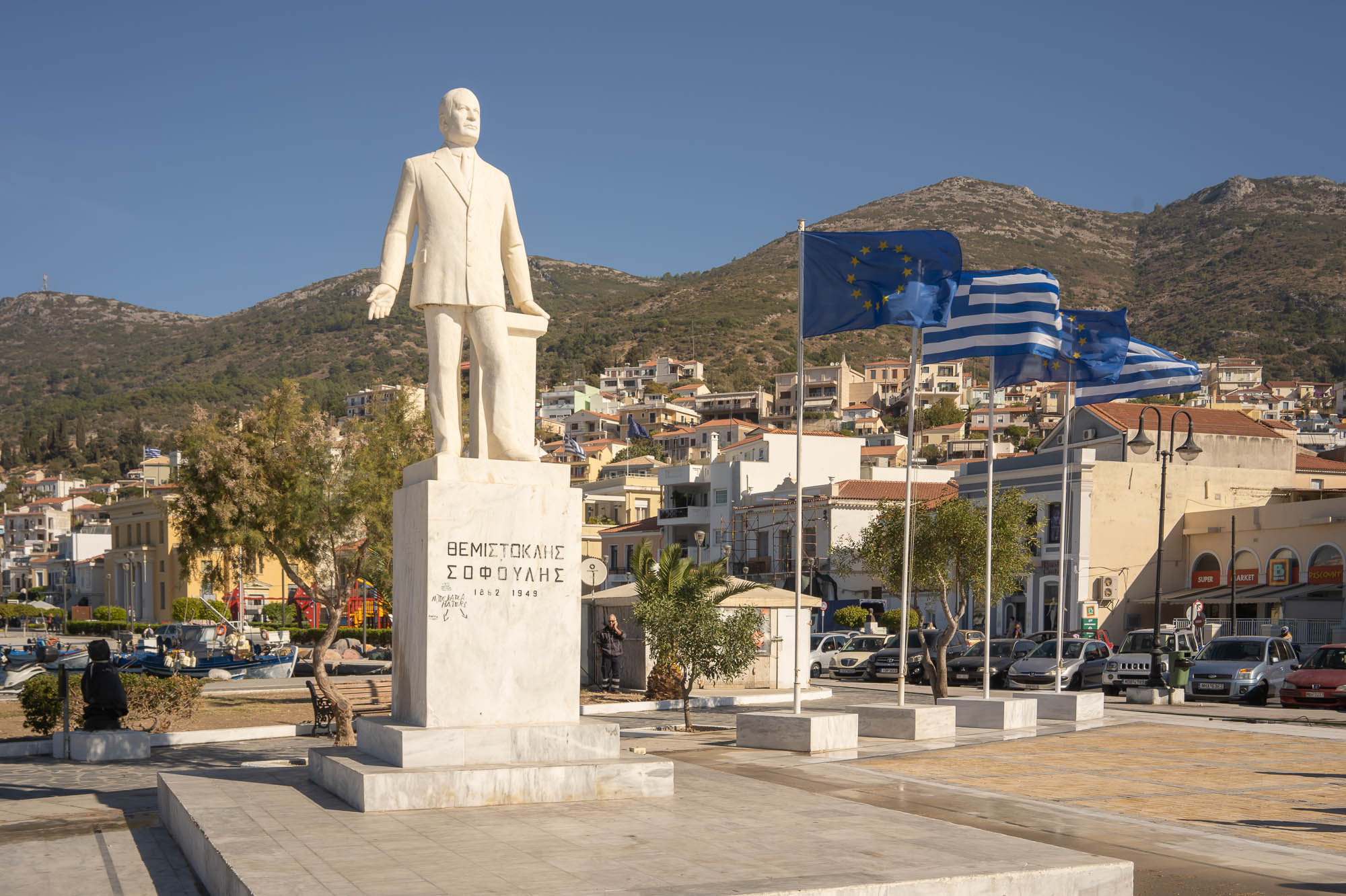 Which Aegean Sea Island