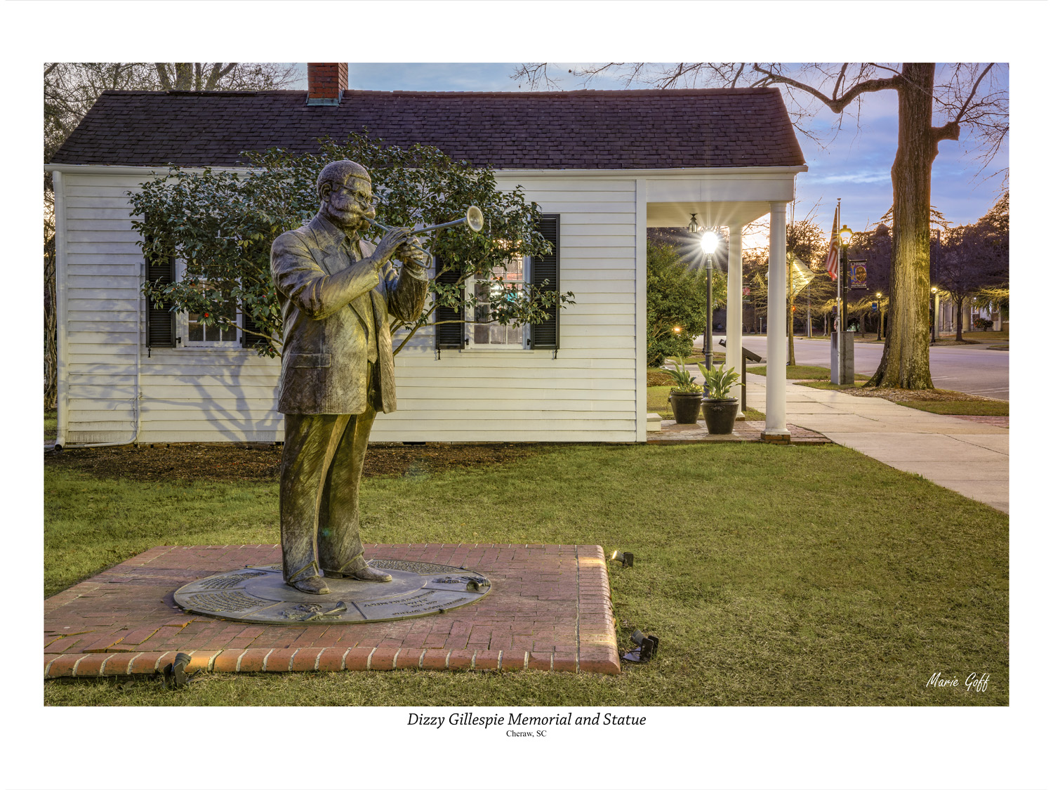 Dizzy Gillesbie Memorial and Statue