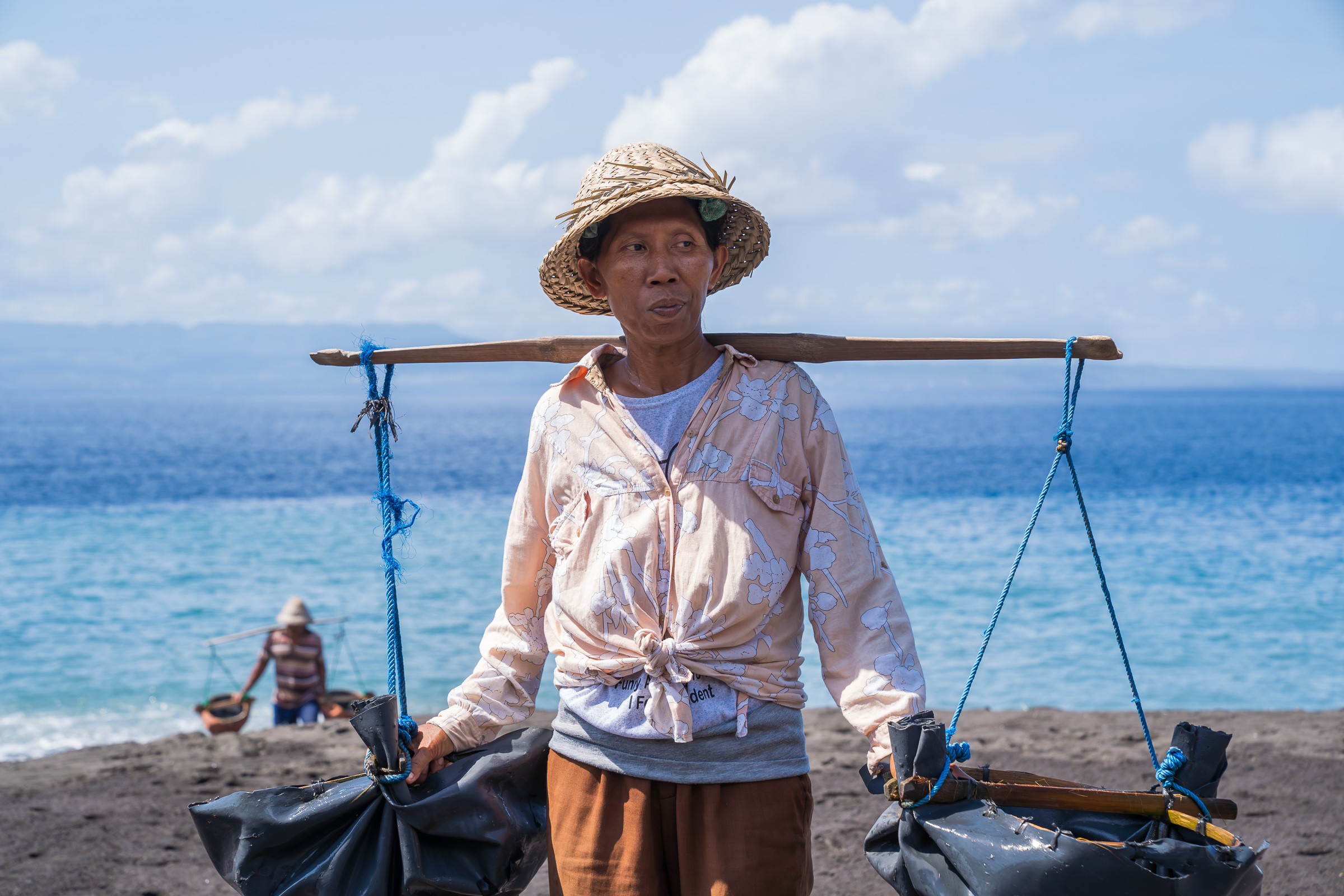 Sea Salt Harvesting in Bali