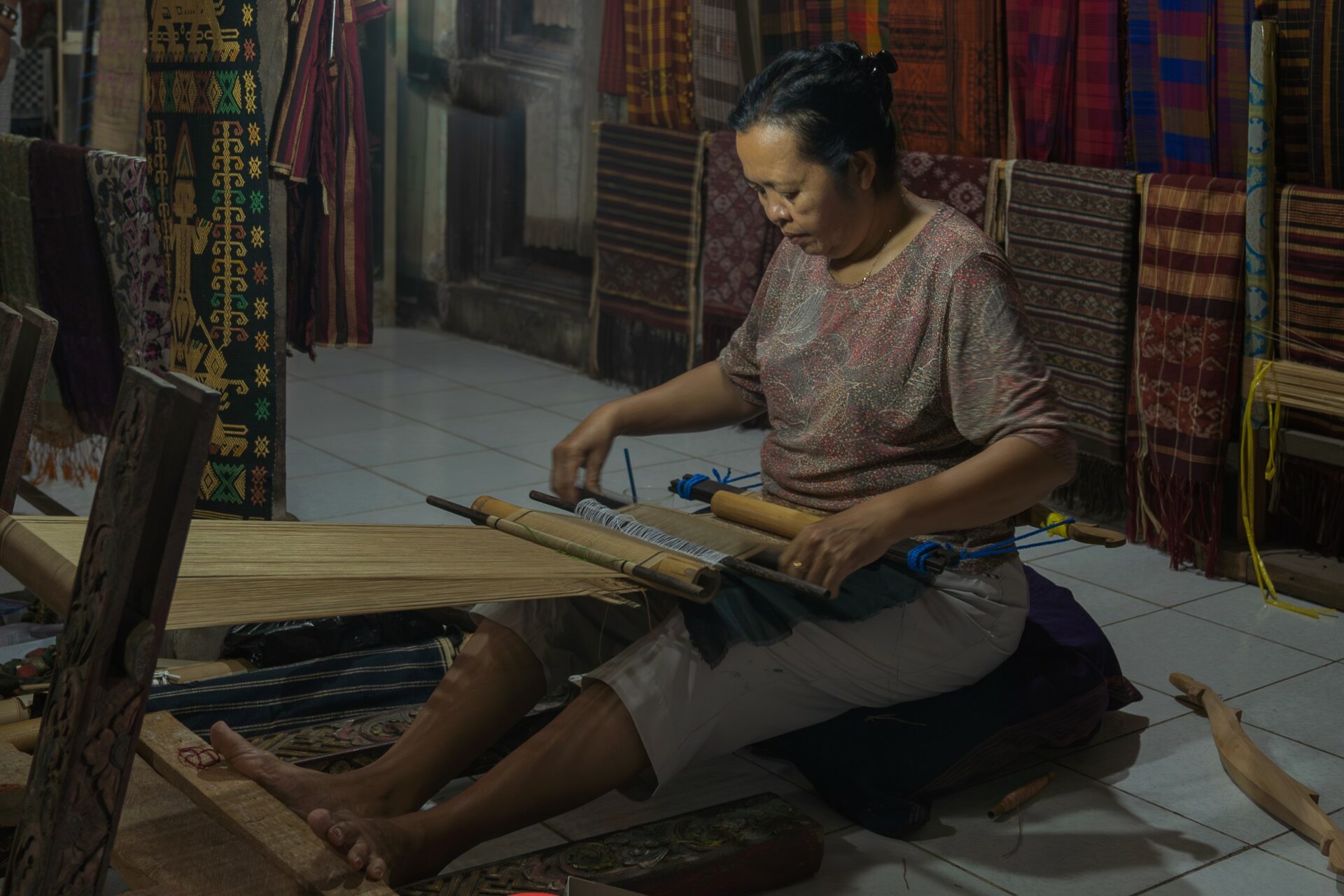 Bali weaving