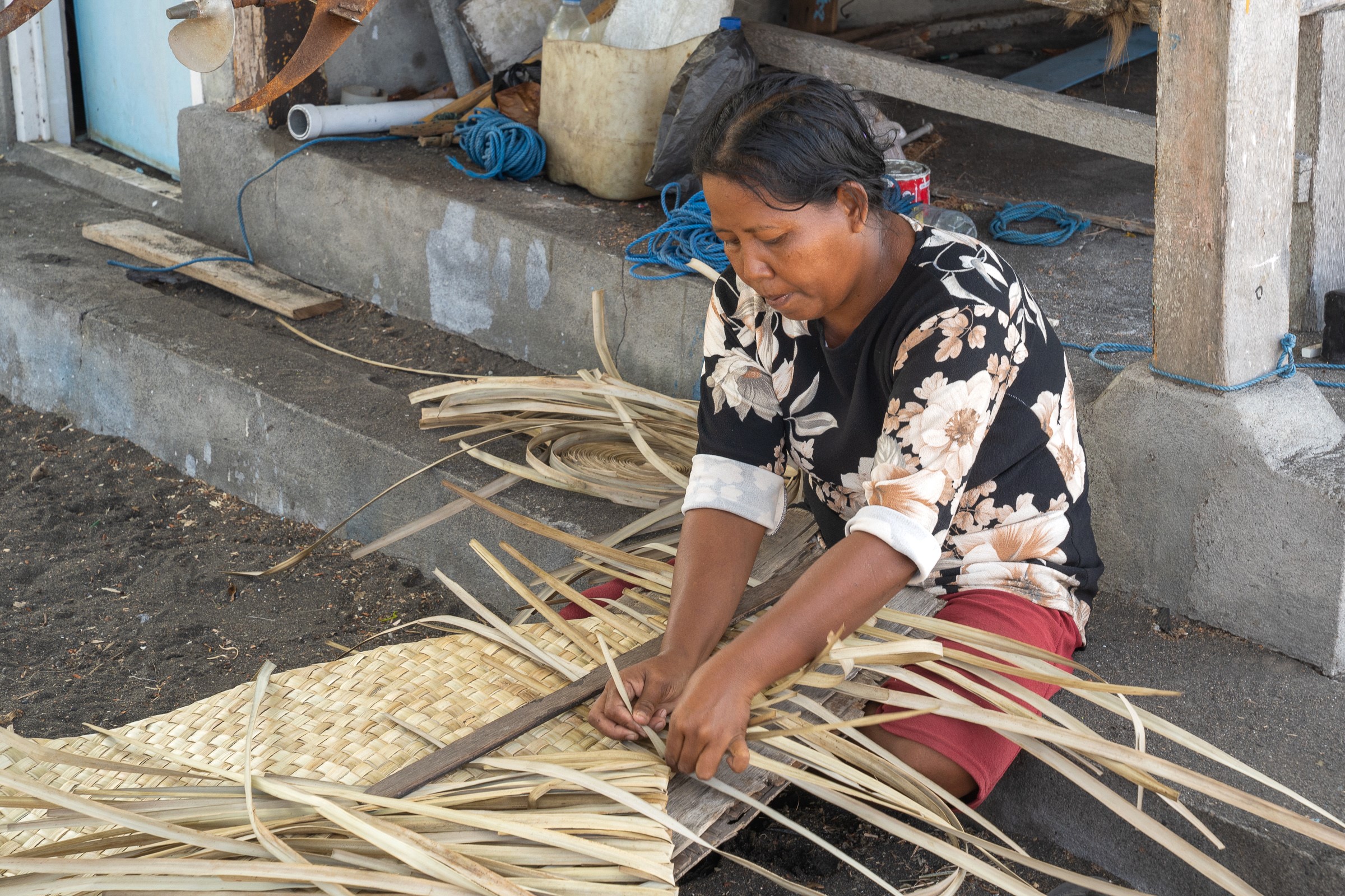 Bali-weaving