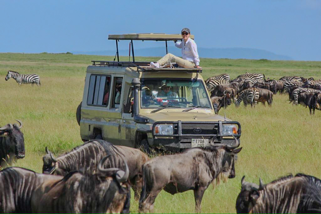 Lori Allen in Tanzania