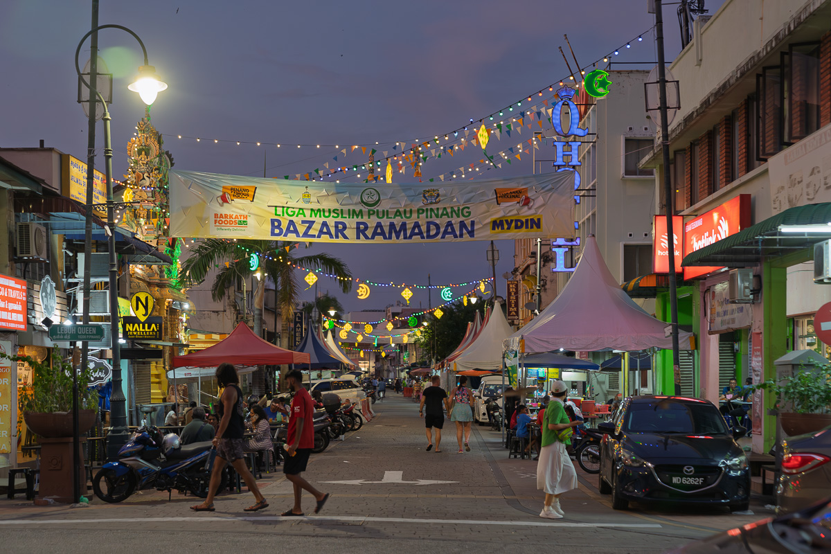 Evening in George Town Penang