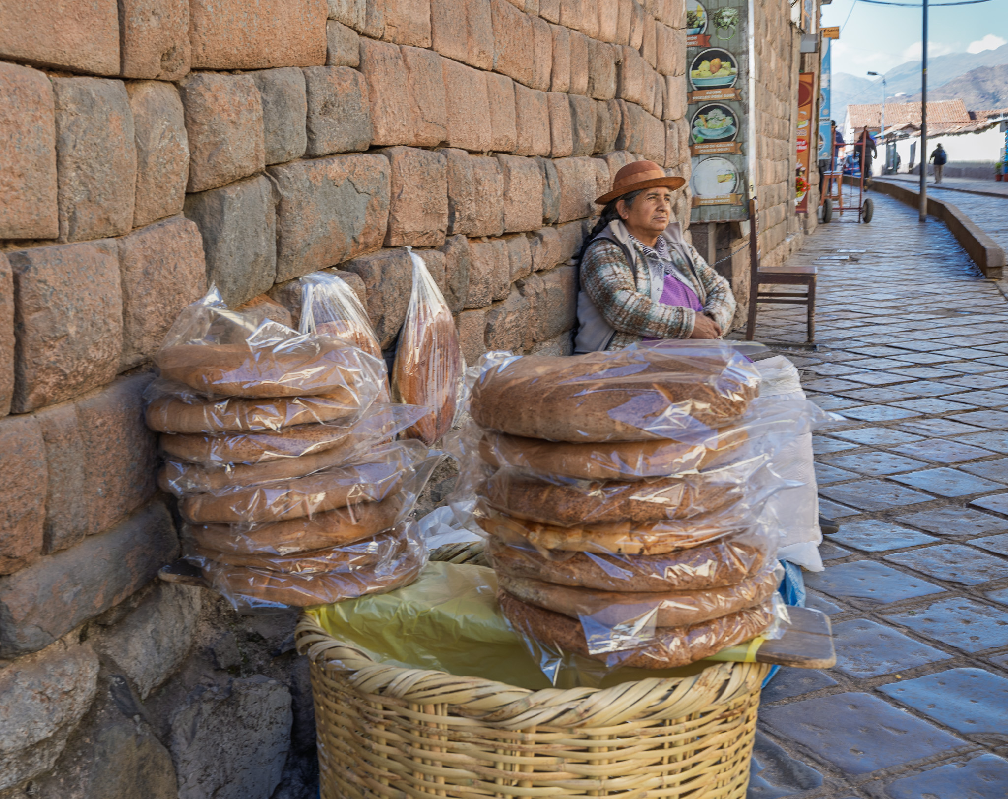 on the road to Machu Picchu