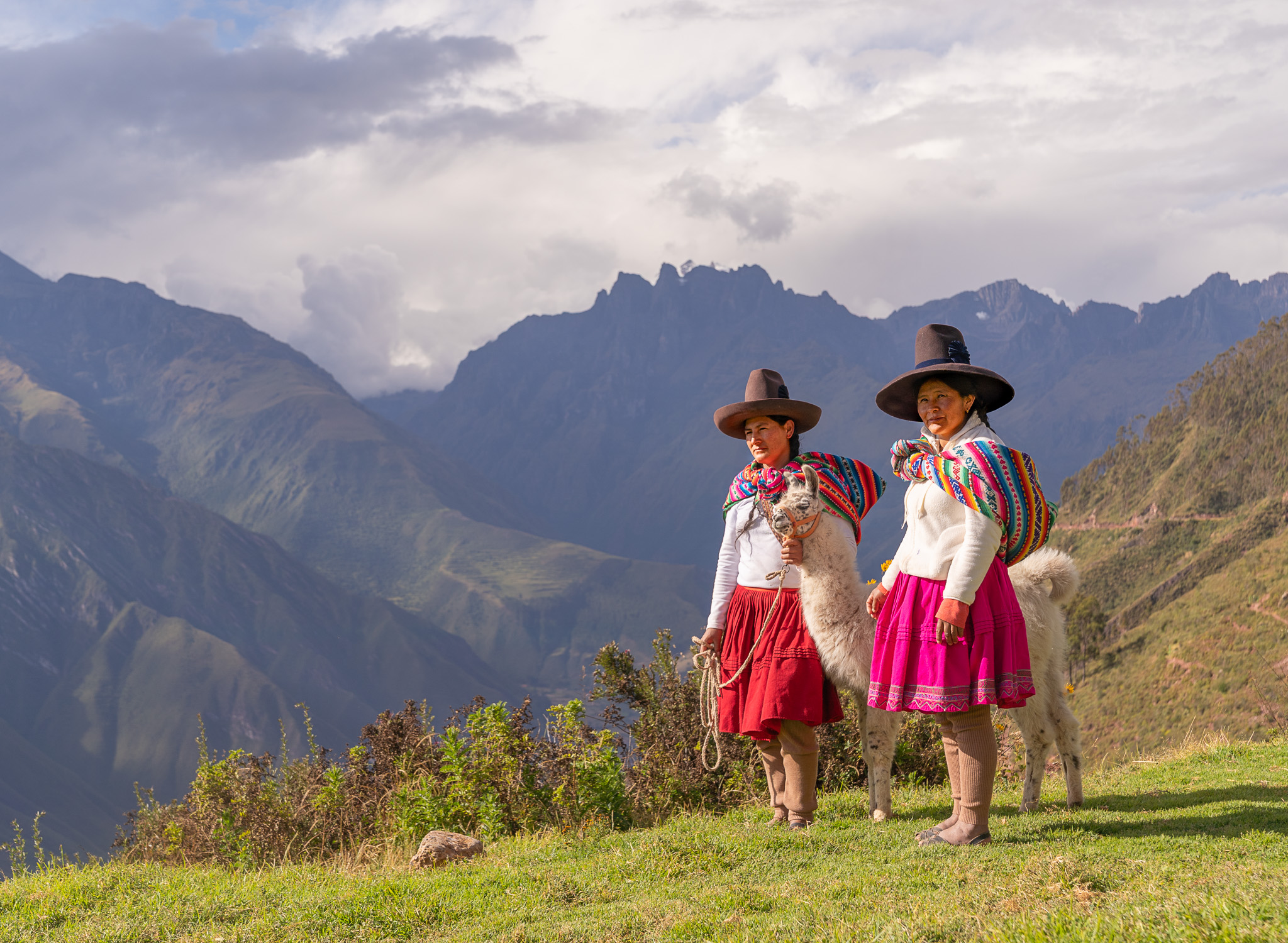 on the road to Machu Picchu