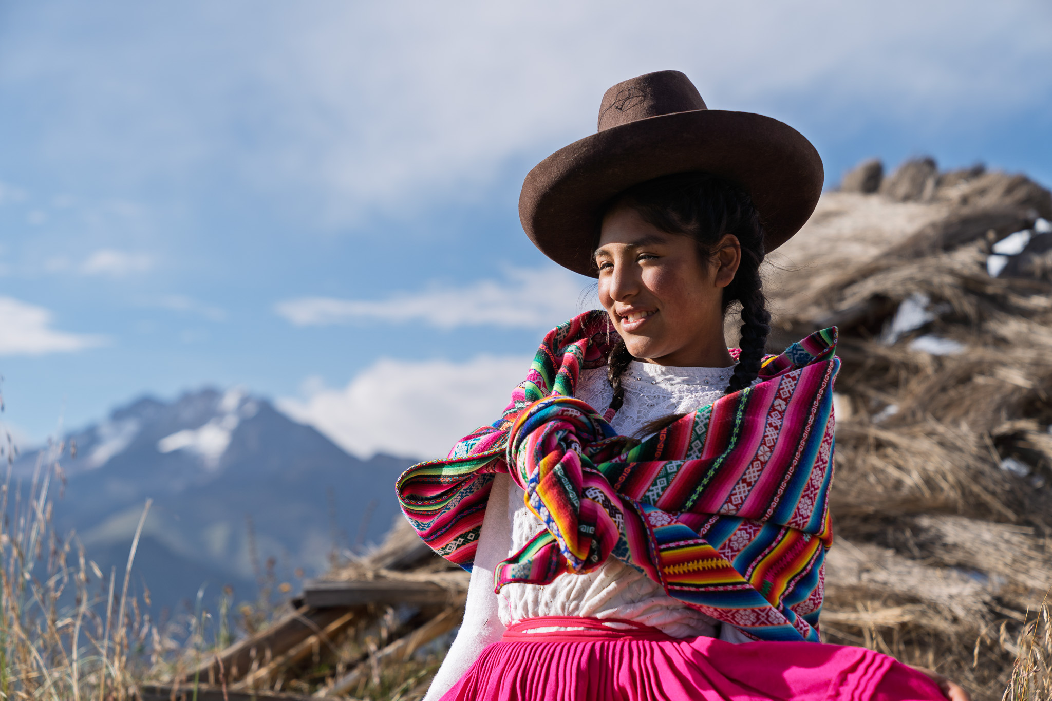 on the road to Machu Picchu