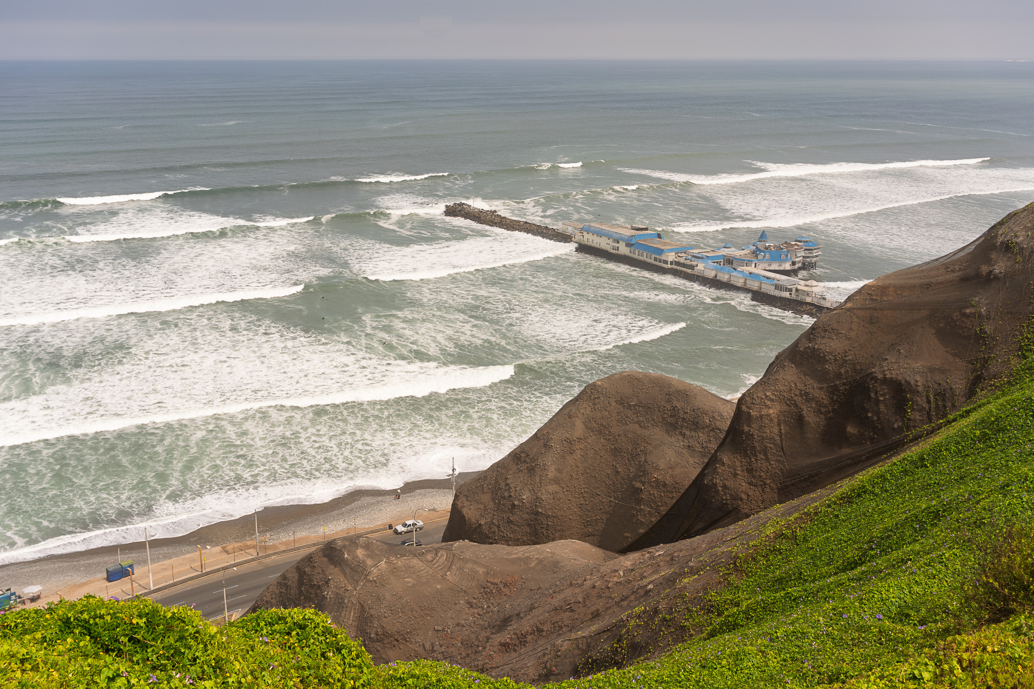 Miraflores Boardwalk in Lima