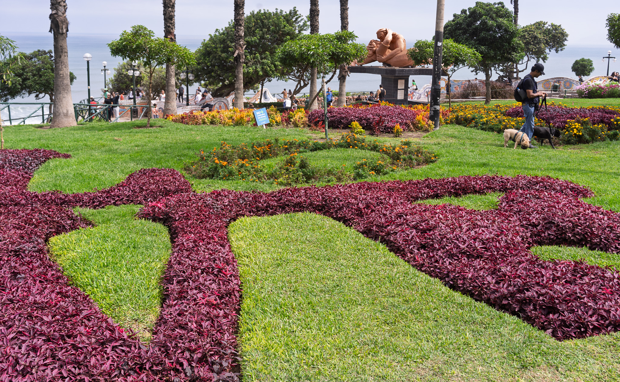 Miraflores Boardwalk in Lima