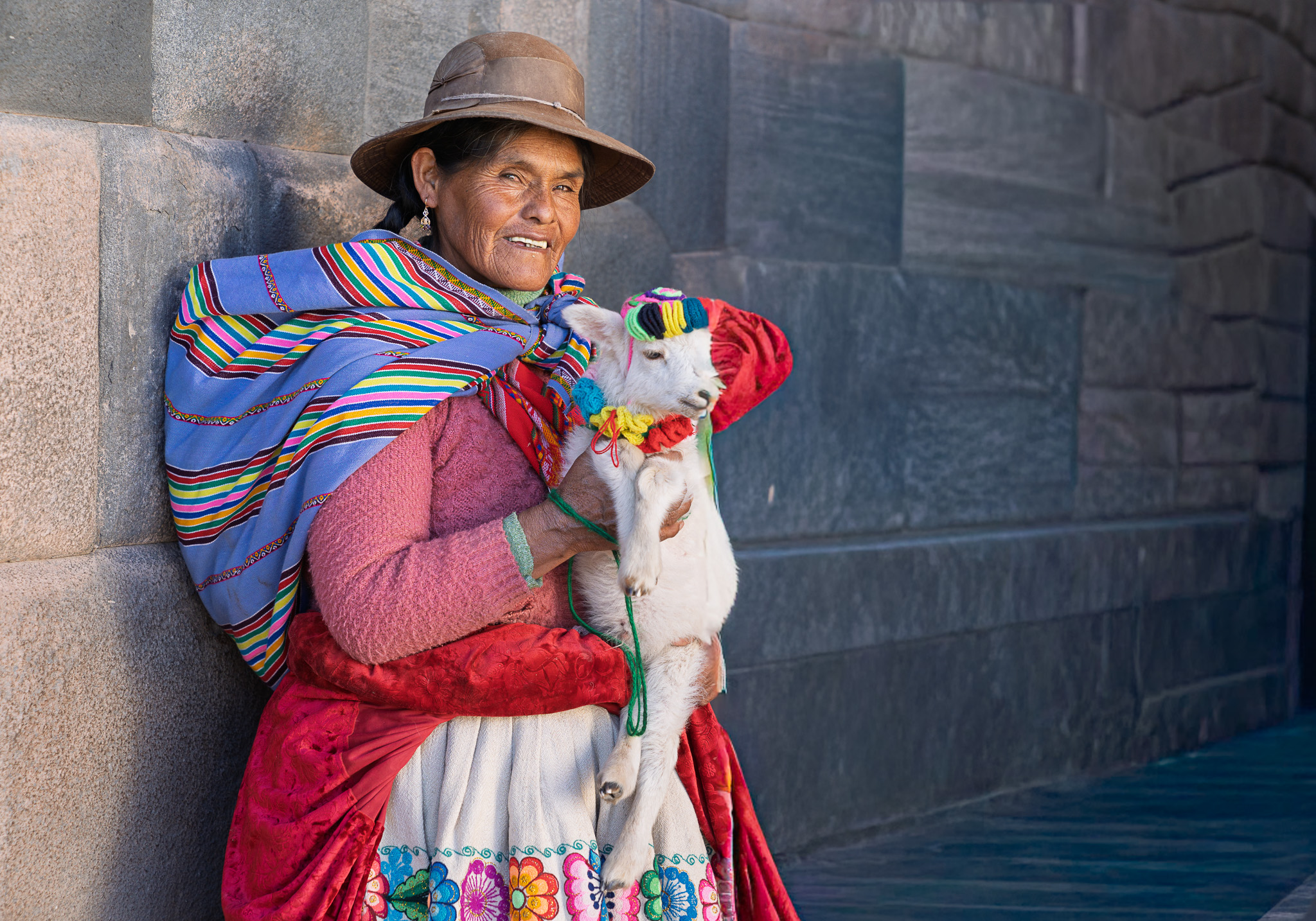 on the road to Machu Picchu