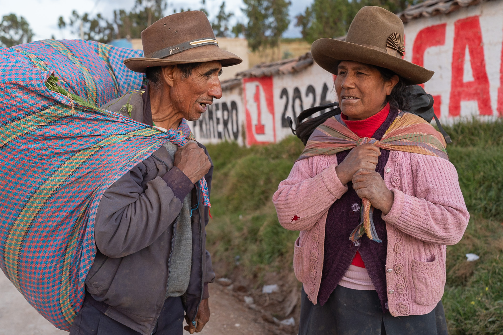 On the road to Machu Picchu