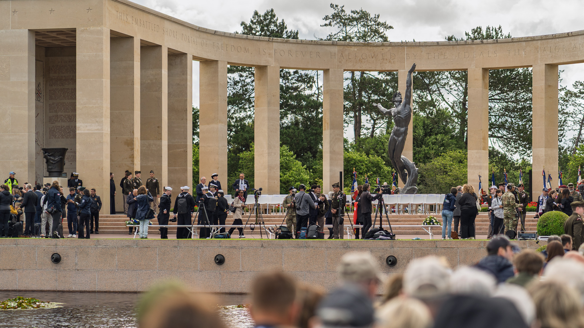 Normandy American Cemetery and Memorial 81st D-Day Anniversary