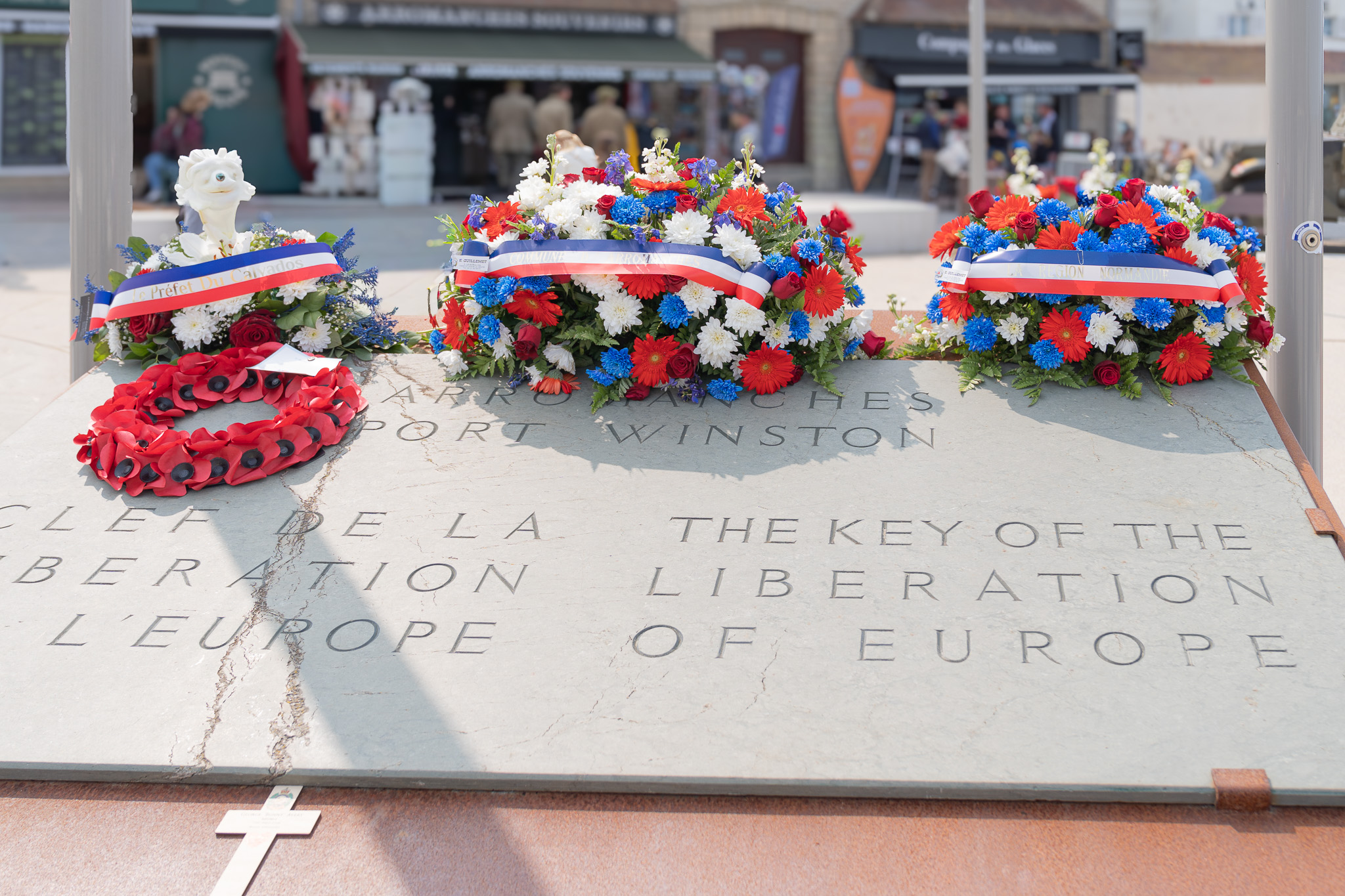Royal Engineers Memorial (Arromanches Artificial Harbor Memorial)