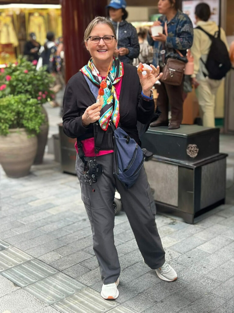Marie Goff in China