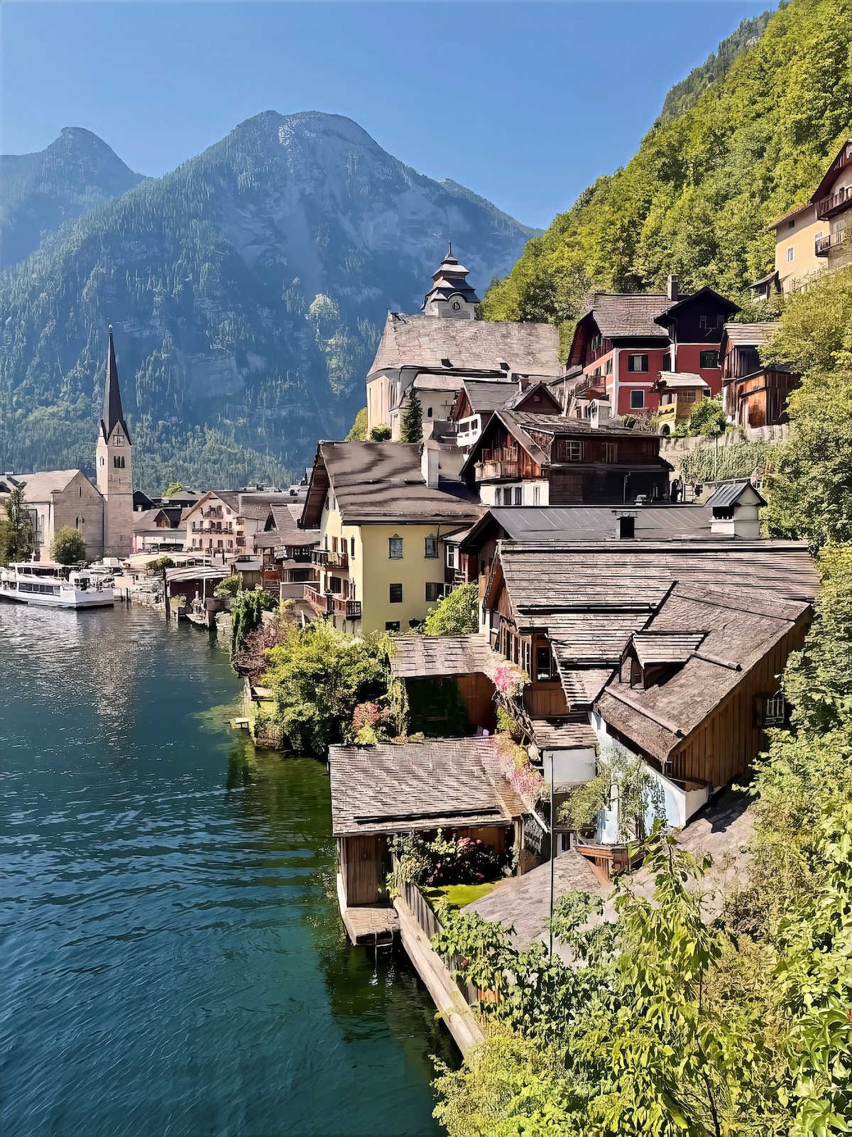 In a backpack full of memories, this scenic view of Hallstatt, Austria, is a favorite stop.